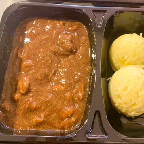 Stew and Potatoes